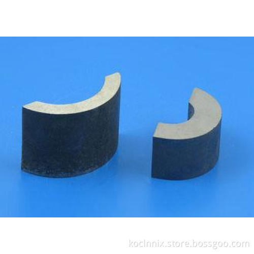 Horseshoe Cast Alnico Magnet , Arc Magnets For Magnetic Mot
